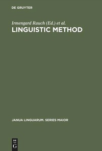 Enlarge image Cover: Linguistic Method - De Gruyter Mouton