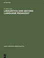 Cover: Linguistics and Second Language Pedagogy - De Gruyter Mouton