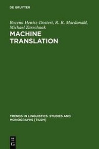 Abbildung von: Machine Translation - De Gruyter Mouton