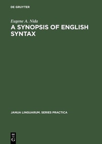 Enlarge image Cover: A Synopsis of English Syntax - De Gruyter Mouton
