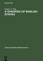 Cover: A Synopsis of English Syntax - De Gruyter Mouton