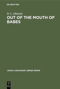 Abbildung von: Out of the Mouth of Babes - De Gruyter Mouton