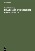 Cover: Readings in Modern Linguistics - De Gruyter Mouton