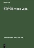 Cover: The Two-Word Verb - De Gruyter Mouton