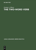 Cover: The Two-Word Verb - De Gruyter Mouton