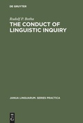 Cover: The Conduct of Linguistic Inquiry - De Gruyter Mouton