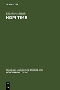 Enlarge image Cover: Hopi Time - De Gruyter Mouton