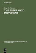 Cover: The Esperanto Movement - De Gruyter Mouton