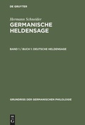 Cover: Deutsche Heldensage - De Gruyter