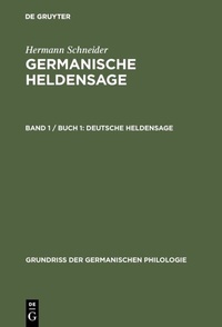 Abbildung von: Deutsche Heldensage - De Gruyter