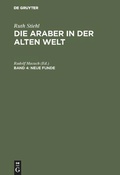 Cover: Neue Funde - De Gruyter