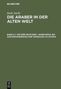 Cover: Weitere Neufunde - Nordafrika bis zur Einwanderung der Wandalen - Du Nuwas - De Gruyter