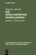 Cover: Die Sprichw&ouml;rtersammlungen I/II - De Gruyter
