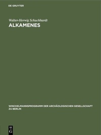 Abbildung von: Alkamenes - De Gruyter
