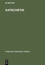Cover: Katechetik - De Gruyter