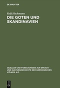 Cover: Die Goten und Skandinavien - De Gruyter