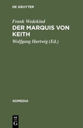 Cover: Der Marquis von Keith - De Gruyter