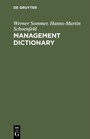 Cover: Management Dictionary - De Gruyter