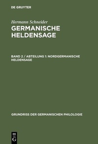 Abbildung von: Nordgermanische Heldensage - De Gruyter