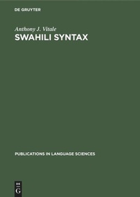 Enlarge image Cover: Swahili Syntax - De Gruyter Mouton