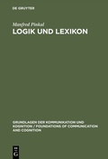 Cover: Logik und Lexikon - De Gruyter