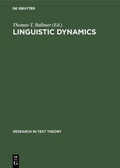 Cover: Linguistic Dynamics - De Gruyter