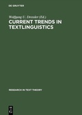 Cover: Current Trends in Textlinguistics - De Gruyter