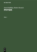 Cover: Physik. Teil 1 - De Gruyter