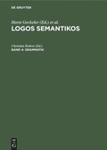 Cover: Grammatik - De Gruyter