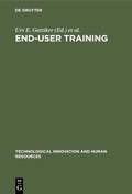 Cover: End-User Training - De Gruyter