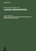 Cover: Geschichte der Sprachphilosophie und der Sprachwissenschaft - De Gruyter