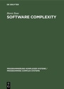 Cover: Software Complexity - De Gruyter