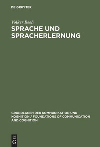 Enlarge image Cover: Sprache und Spracherlernung - De Gruyter