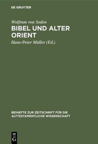 Abbildung von: Bibel und Alter Orient - De Gruyter