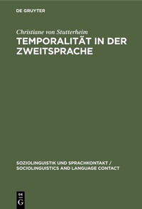Abbildung von: Temporalität in der Zweitsprache - De Gruyter