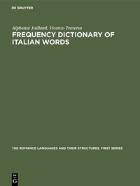 Abbildung von: Frequency dictionary of Italian words - De Gruyter Mouton
