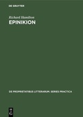 Cover: Epinikion - De Gruyter Mouton