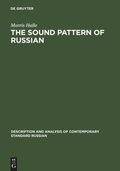 Cover: The Sound Pattern of Russian - De Gruyter Mouton