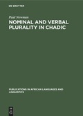 Cover: Nominal and Verbal Plurality in Chadic - De Gruyter Mouton