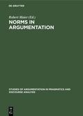 Cover: Norms in Argumentation - De Gruyter Mouton