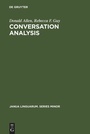 Cover: Conversation Analysis - De Gruyter Mouton