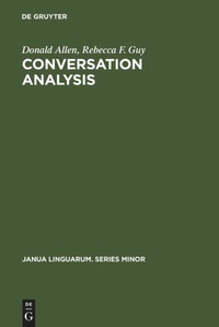 Enlarge image Cover: Conversation Analysis - De Gruyter Mouton