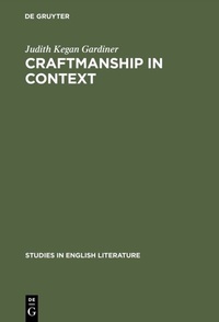 Abbildung von: Craftmanship in Context - De Gruyter Mouton