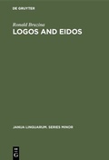 Bild: Logos and Eidos - De Gruyter Mouton