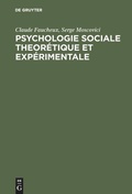 Cover: Psychologie sociale theor&eacute;tique et exp&eacute;rimentale - De Gruyter Mouton