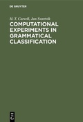 Cover: Computational Experiments in Grammatical Classification - De Gruyter Mouton