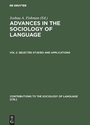 Cover: Selected Studies and Applications - De Gruyter Mouton