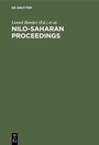 Cover: Nilo-Saharan Proceedings - De Gruyter Mouton