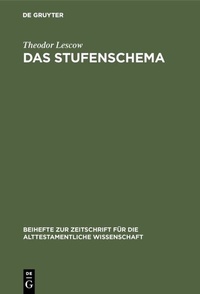 Abbildung von: Das Stufenschema - De Gruyter