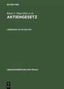 Cover: Aktiengesetz / §§ 300-310 - De Gruyter